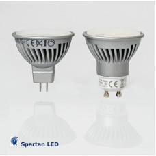 550 lumen 7.5-watt GU10 LED halogen replacement bulbs - choice of light colour
