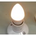 396 lumen, 5-watt LED candle bulb